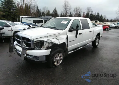 2006 Dodge Ram 2500 Slt из США, поврежденный, VIN 3D7KS29C96G202020